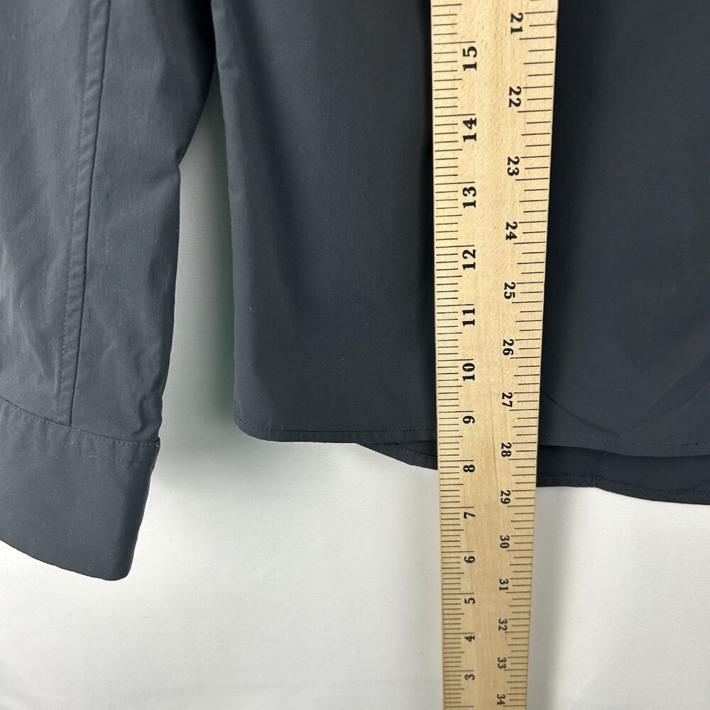Lululemon Shirt Men Small Black Zenway Snap Button Up Vented Long Sleeve Casual - Picture 5 of 16
